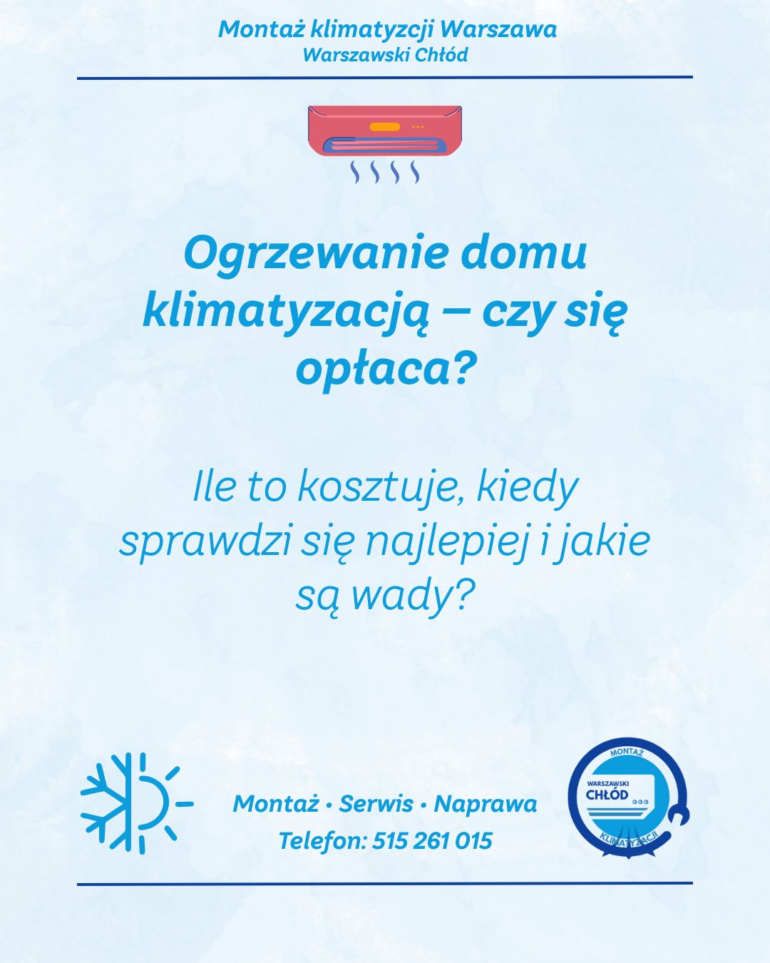 Ogrzewanie domu klimatyzacją – czy się opłaca?